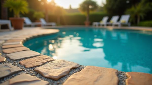 Pourquoi opter pour des dalles de piscine en pierre reconstituée ?